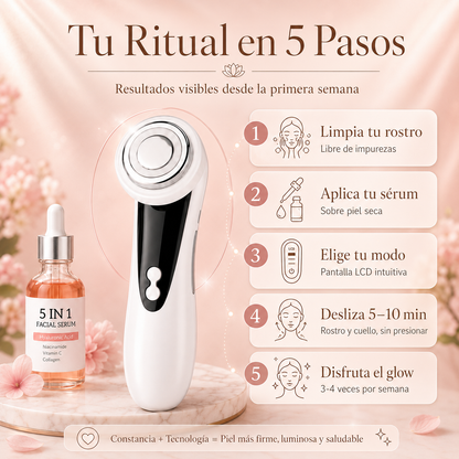 Masajeador Antiarrugas GlowFacial Pro